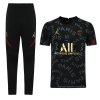 Chandal del Paris Saint-Germain Jordan Manga Corta 2021 Negro Chandal del Paris Saint-Germain Jordan Manga Corta 2021 Negro