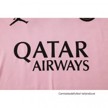 Chandal del Paris Saint-Germain Jordan Manga Corta 2024-2025 Rosa - Pantalon Corto