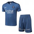 Chandal del Paris Saint-Germain Jordan Manga Corta 2025-2026 Gris - Pantalon Corto
