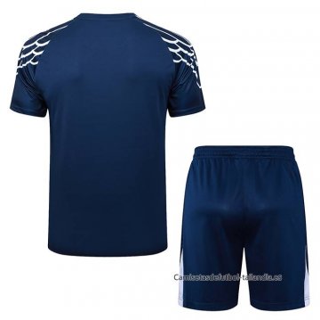 Chandal del Paris Saint-Germain Manga Corta 2025-2026 Azul - Pantalon Corto