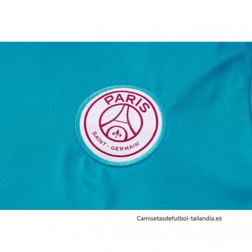 Chandal del Paris Saint-Germain Manga Corta 2024-2025 Verde - Pantalon Corto