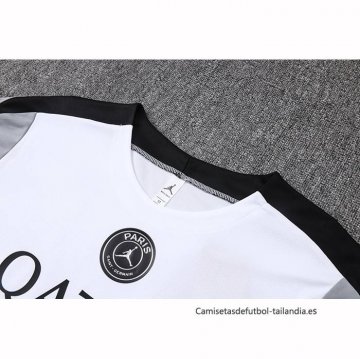Chandal del Paris Saint-Germain Manga Corta 2026-2027 Blanco - Pantalon Corto