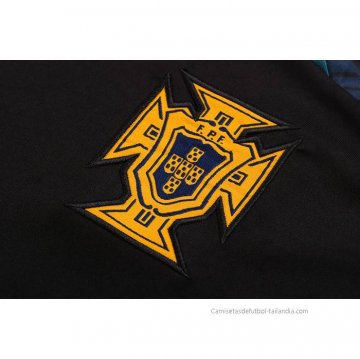 Chandal del Portugal Manga Corta 2022-2023 Negro - Pantalon Corto