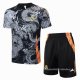 Chandal del Real Madrid Dragon Manga Corta 2024-2025 Negro - Pantalon Corto