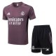 Chandal del Real Madrid Manga Corta 2025-2026 Purpura - Pantalon Corto