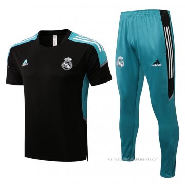 Chandal del Real Madrid Manga Corta 2022-2023 Negro Chandal del Real Madrid Manga Corta 2022-2023 Negro