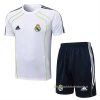 Chandal del Real Madrid Manga Corta 2025-2026 Blanco - Pantalon Corto Chandal del Real Madrid Manga Corta 2025-2026 Blanco - Pantalon Corto