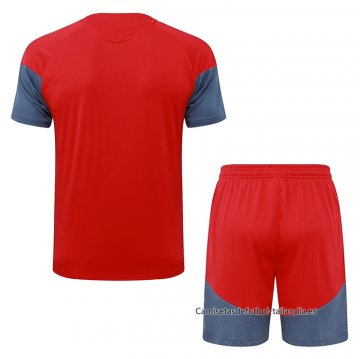 Chandal del SC Internacional Manga Corta 2026-2027 Rojo - Pantalon Corto