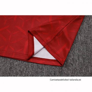 Chandal del Sao Paulo Manga Corta 2025-2026 Rojo - Pantalon Corto