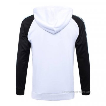 Chaqueta con Capucha del Argentina 2022-2023 Blanco
