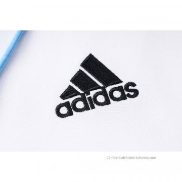 Chaqueta con Capucha del Argentina 2022-2023 Blanco