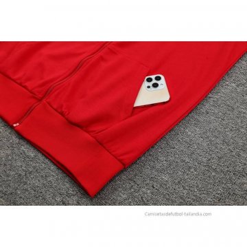Chaqueta con Capucha del Arsenal 2022-2023 Rojo