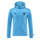 Chaqueta con Capucha del Manchester City 2024-2025 Azul