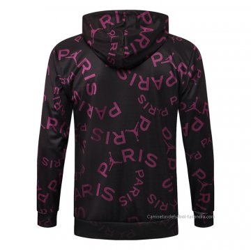 Chaqueta con Capucha del Paris Saint-Germain Jordan 2021-2022 Purpura