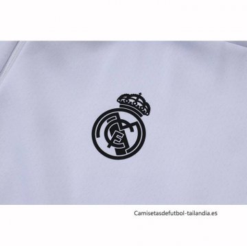 Chaqueta con Capucha del Real Madrid 2025-2026 Blanco