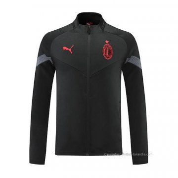 Chaqueta del AC Milan 2022-2023 Negro Chaqueta del AC Milan 2022-2023 Negro