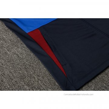 Chaqueta del Barcelona 2021-2022 Azul y Rojo