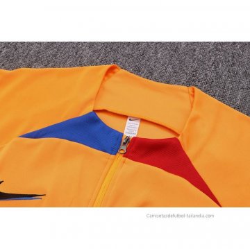 Chaqueta del Barcelona 2022-2023 Naranja