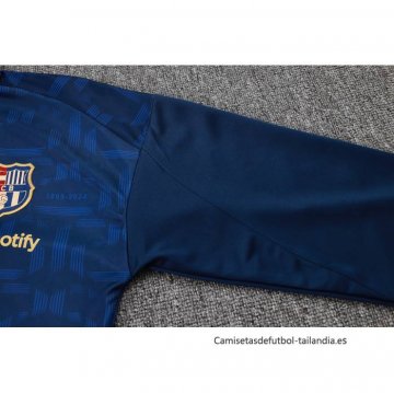 Chaqueta del Barcelona 2024-2025 Azul Oscuro