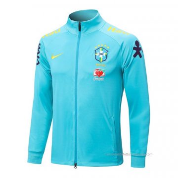 Chaqueta del Brasil 2022-2023 Azul Chaqueta del Brasil 2022-2023 Azul