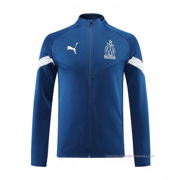 Chaqueta del Olympique Marsella 2022-2023 Azul Chaqueta del Olympique Marsella 2022-2023 Azul