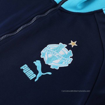 Chaqueta del Olympique Marsella 2023-2024 Azul Oscuro