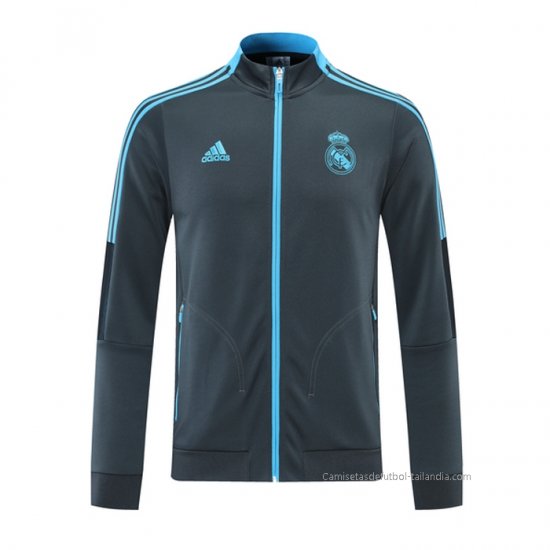 Chaqueta del Real Madrid 2021-2022 Gris - Haga un click en la imagen para cerrar