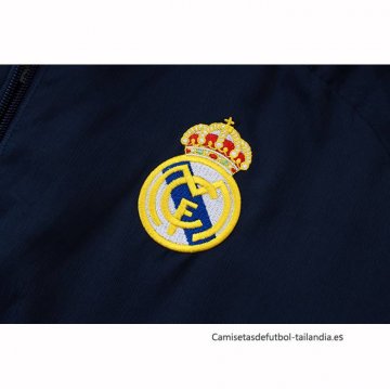 Chaqueta del Real Madrid 2025-2026 Azul Amarillo