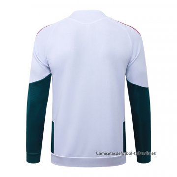 Chaqueta del Real Madrid 2026-2027 Blanco Rojo