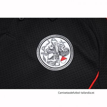 Conjunto Polo del Ajax 2025-2026 Negro