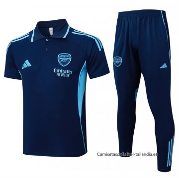 Conjunto Polo del Arsenal 2025-2026 Azul Conjunto Polo del Arsenal 2025-2026 Azul