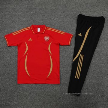 Conjunto Polo del Arsenal 2022-2023 Rojo