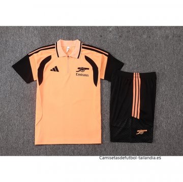 Conjunto Polo del Arsenal 2026-2027 Naranja