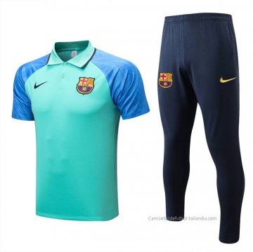 Conjunto Polo del Barcelona 2022-2023 Verde Conjunto Polo del Barcelona 2022-2023 Verde