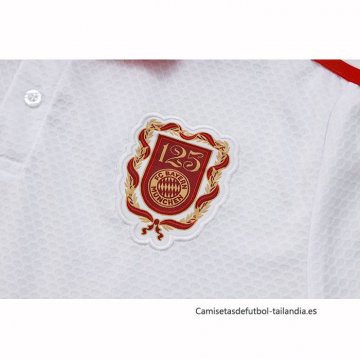 Conjunto Polo del Bayern Munich 125 Aniversario 2025-2026 Blanco