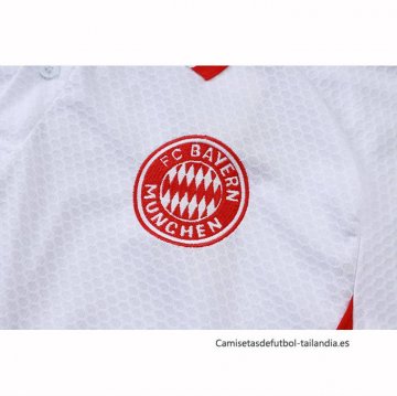 Conjunto Polo del Bayern Munich 2025-2026 Blanco