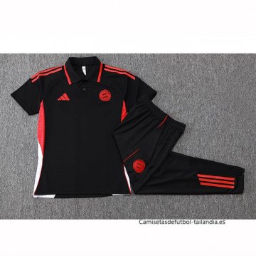 Conjunto Polo del Bayern Munich 2025-2026 Negro