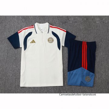 Conjunto Polo del Bayern Munich 2026-2027 Crema
