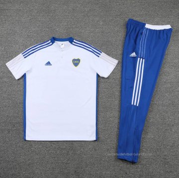 Conjunto Polo del Boca Juniors 2022-2023 Blanco