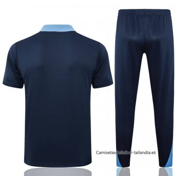 Conjunto Polo del Chelsea 2024-2025 Azul
