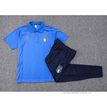 Conjunto Polo del Italia 2023-2024 Azul