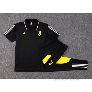 Conjunto Polo del Juventus 2023-2024 Negro