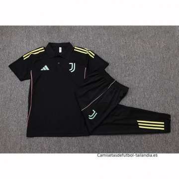 Conjunto Polo del Juventus 2025-2026 Negro