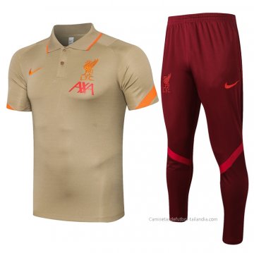 Conjunto Polo del Liverpool 2021-2022 Amarillo Conjunto Polo del Liverpool 2021-2022 Amarillo