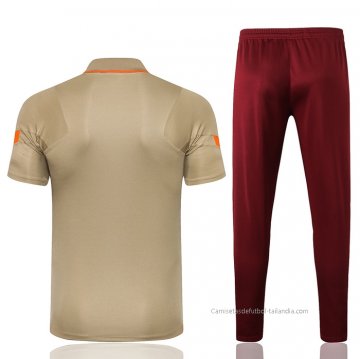 Conjunto Polo del Liverpool 2021-2022 Amarillo
