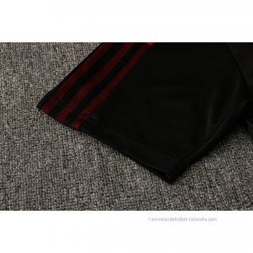 Conjunto Polo del Manchester United 2021-2022 Negro