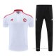 Conjunto Polo del Manchester United 2022-2023 Blanco