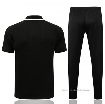 Conjunto Polo del Paris Saint-Germain Jordan 2021-2022 Negro