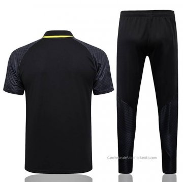 Conjunto Polo del Paris Saint-Germain Jordan 2023-2024 Negro