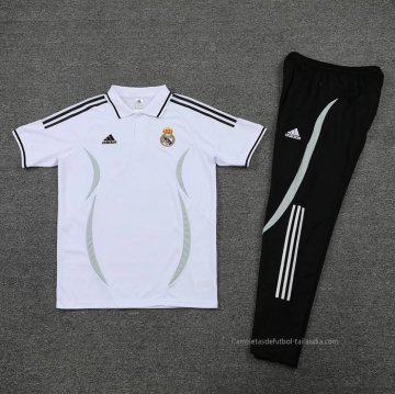 Conjunto Polo del Real Madrid 2022-2023 Blanco